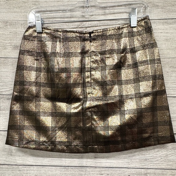 Urban Outfitters Jackie Plaid Jaquard Pelmet Skirt - Picture 8 of 8